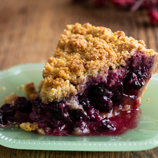 Blueberry Balsamic Pie