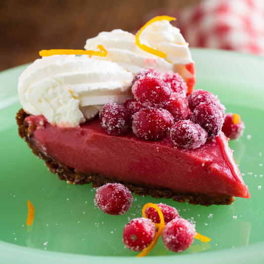 Cranberry Gingersnap Pie