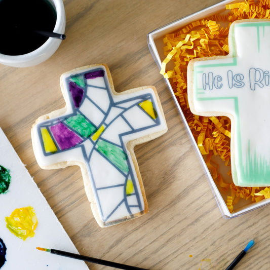 Easter Cross Cookie Coloring Kit