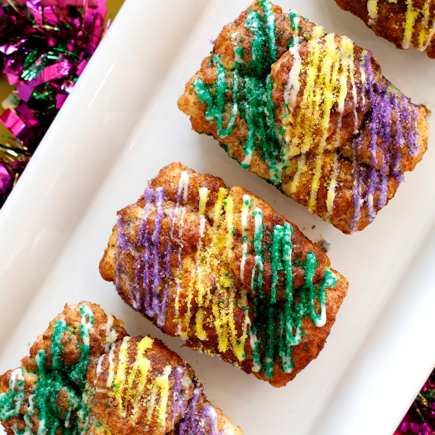 Mini King Cakes 6-Pack