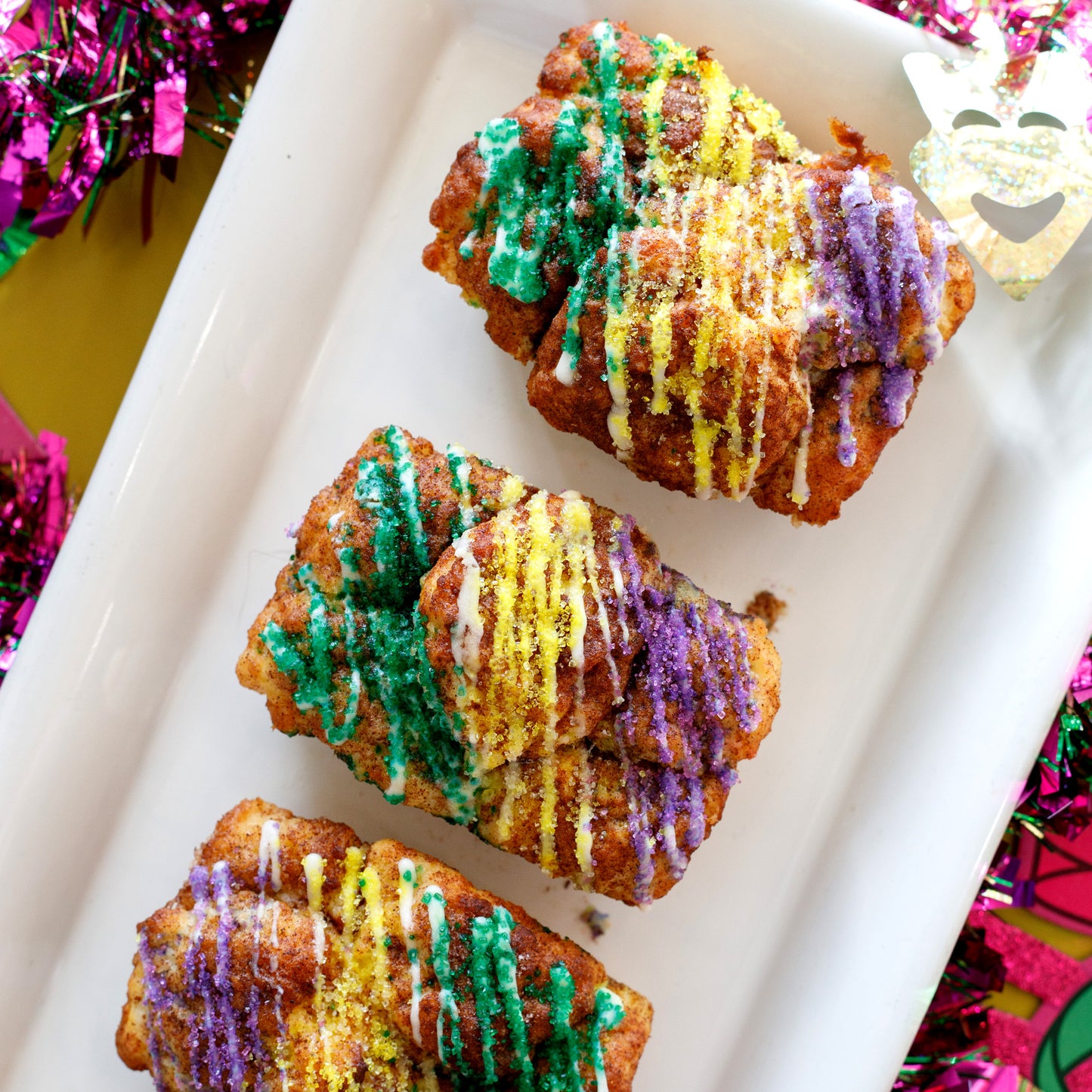 Mini King Cakes 6-Pack