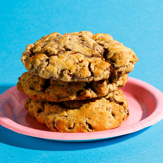 Nutella Stuffed Milk Chocolate Hazelnut Cookie