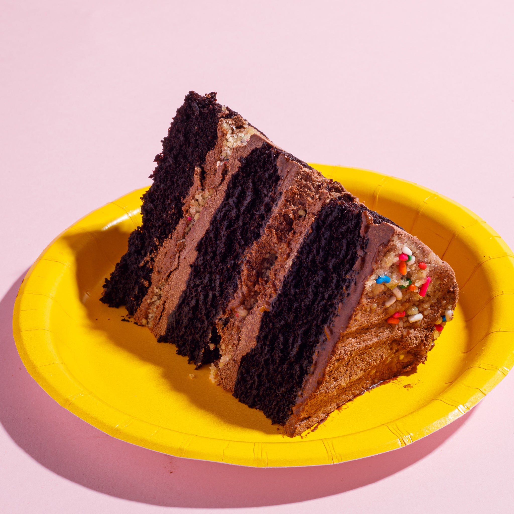 Dark Chocolate Strawberry Cake - Kitchen Fun With My 3 Sons