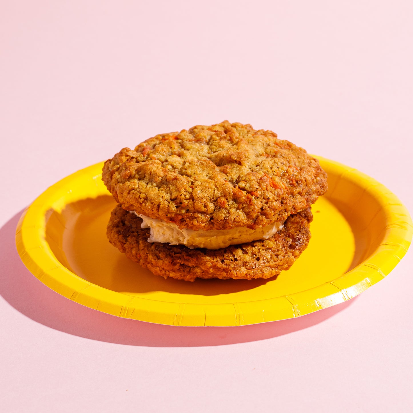 Carrot Cake Sandwich Cookie